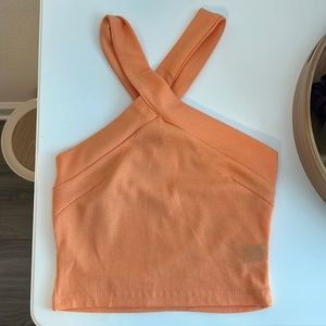 crossed top tank top